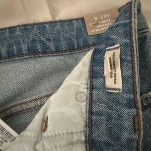 Madewell curvy perfect vintage straight jean 29P
